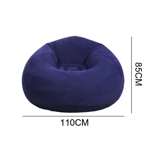 Large Lazy Inflatable Sofa Chairs PVC Lounger Seat Bean Bag Sofas Pouf Puff Couch Tatami Living Room Supply 6