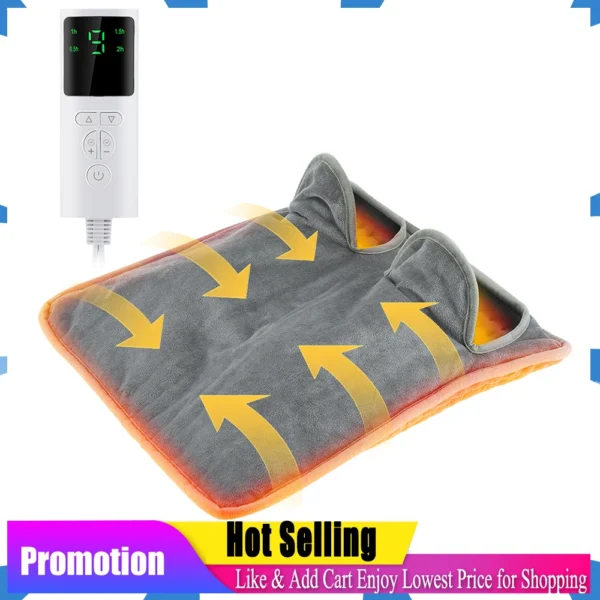 Electric Heating Foot Warmer Multifunctional Winter Foot Device Drive Cold Household Hand Pad Office Bedroom Study Room 1