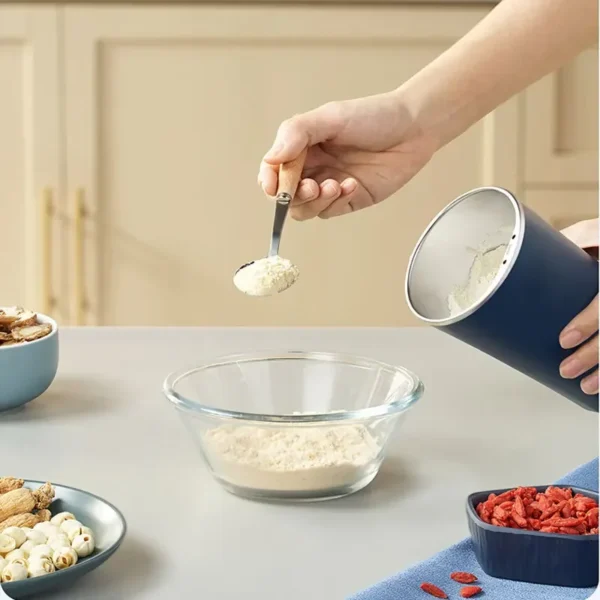 Small Electric Grinding Machine Grain Grinder Coffee Grinder Stainless Steel Nuts Beans Grains Mill Herbs  for kitchen 2