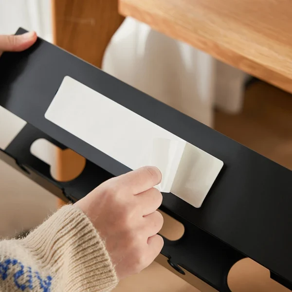 Cable Organizer, Under Desk Cable Management Tray, Socket Strip Holder, Wire Tamer for Office and Home 6